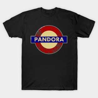 PANDORA METRO STATION SIGN T-Shirt